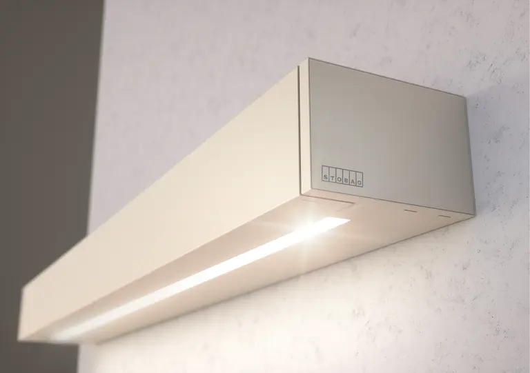 Kubische Kassette auf Wunsch mit LED